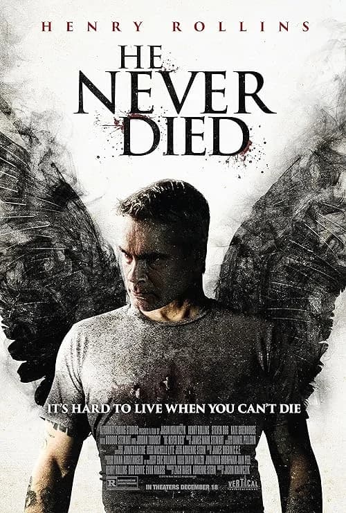 He Never Died film posteri