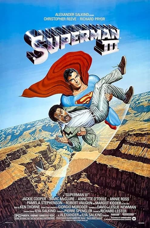 Superman III film posteri