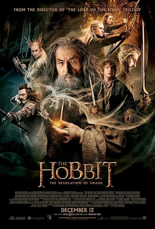 The Hobbit: The Desolation of Smaug film posteri